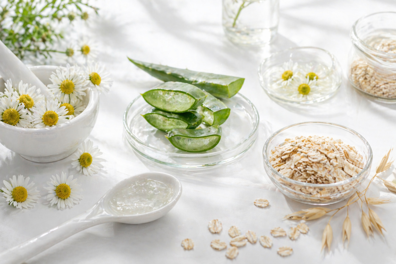 Přírodní složení dětské kosmetiky, bezpečné ingredience pro citlivou pokožku miminka